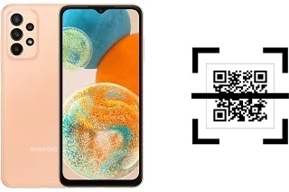 Wie lese ich QR-Codes auf einem Samsung Galaxy A23 5G?