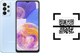 Wie lese ich QR-Codes auf einem Samsung Galaxy A23?