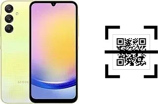 Wie lese ich QR-Codes auf einem Samsung Galaxy A25?