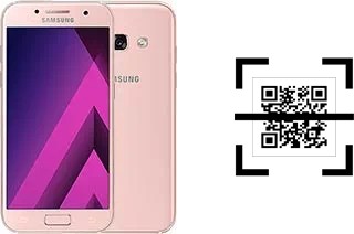 Wie lese ich QR-Codes auf einem Samsung Galaxy A3 (2017)?