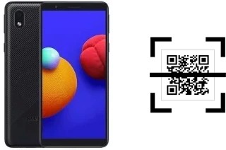 Wie lese ich QR-Codes auf einem Samsung Galaxy A3 Core?