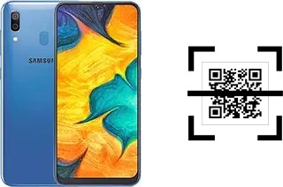 Wie lese ich QR-Codes auf einem Samsung Galaxy A30?