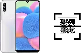 Wie lese ich QR-Codes auf einem Samsung Galaxy A30s?