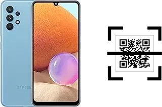 Wie lese ich QR-Codes auf einem Samsung Galaxy A32?