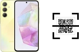 Wie lese ich QR-Codes auf einem Samsung Galaxy A35?