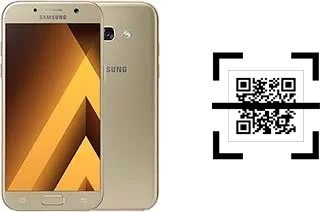 Wie lese ich QR-Codes auf einem Samsung Galaxy A5 (2017)?