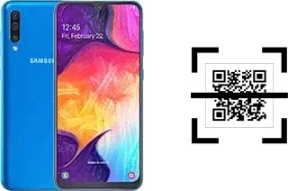 Wie lese ich QR-Codes auf einem Samsung Galaxy A50?