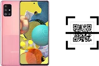 Wie lese ich QR-Codes auf einem Samsung Galaxy A51 5G?