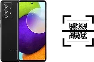 Wie lese ich QR-Codes auf einem Samsung Galaxy A52?