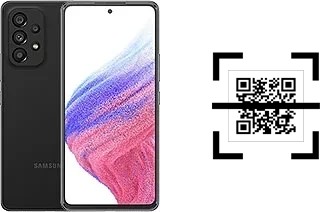 Wie lese ich QR-Codes auf einem Samsung Galaxy A53 5G?