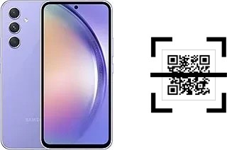 Wie lese ich QR-Codes auf einem Samsung Galaxy A54?