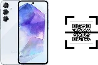 Wie lese ich QR-Codes auf einem Samsung Galaxy A55?