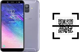 Wie lese ich QR-Codes auf einem Samsung Galaxy A6 (2018)?