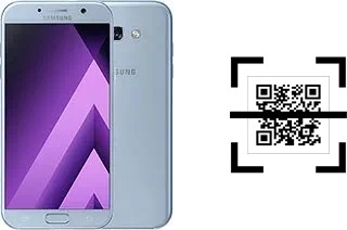 Wie lese ich QR-Codes auf einem Samsung Galaxy A7 (2017)?