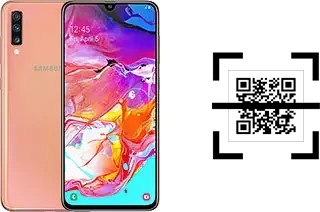 Wie lese ich QR-Codes auf einem Samsung Galaxy A70?