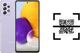 Wie lese ich QR-Codes auf einem Samsung Galaxy A72?