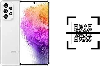 Wie lese ich QR-Codes auf einem Samsung Galaxy A73 5G?