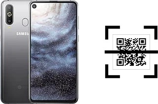 Wie lese ich QR-Codes auf einem Samsung Galaxy A8s?