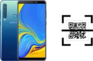 Wie lese ich QR-Codes auf einem Samsung Galaxy A9 (2018)?