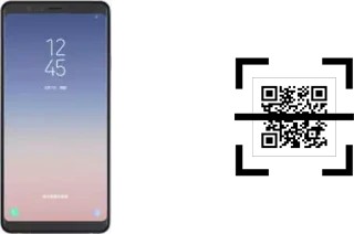 Wie lese ich QR-Codes auf einem Samsung Galaxy A9 Star?