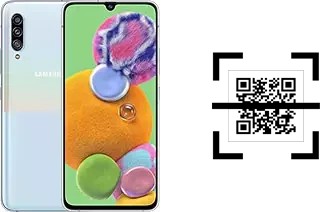 Wie lese ich QR-Codes auf einem Samsung Galaxy A90 5G?