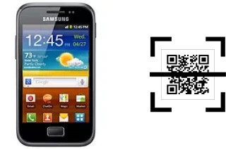 Wie lese ich QR-Codes auf einem Samsung Galaxy Ace Plus S7500?