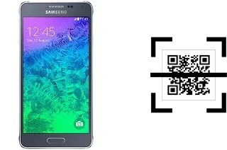 Wie lese ich QR-Codes auf einem Samsung Galaxy Alpha?