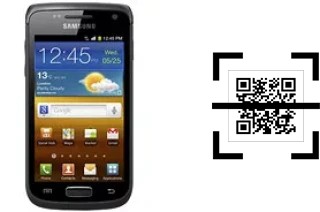 Wie lese ich QR-Codes auf einem Samsung Galaxy W I8150?