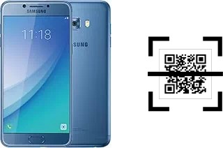 Wie lese ich QR-Codes auf einem Samsung Galaxy C5 Pro?