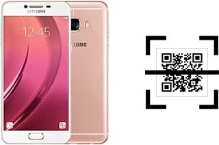 Wie lese ich QR-Codes auf einem Samsung Galaxy C5?