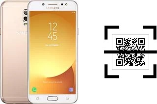 Wie lese ich QR-Codes auf einem Samsung Galaxy C7 (2017)?