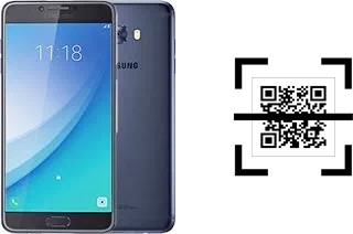 Wie lese ich QR-Codes auf einem Samsung Galaxy C7 Pro?