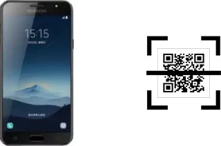 Wie lese ich QR-Codes auf einem Samsung Galaxy C8?