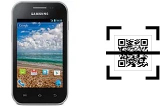 Wie lese ich QR-Codes auf einem Samsung Galaxy Discover S730M?