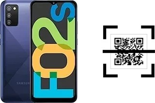 Wie lese ich QR-Codes auf einem Samsung Galaxy F02s?