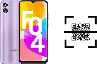 Wie lese ich QR-Codes auf einem Samsung Galaxy F04?