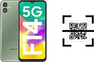 Wie lese ich QR-Codes auf einem Samsung Galaxy F14?