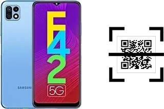 Wie lese ich QR-Codes auf einem Samsung Galaxy F42 5G?