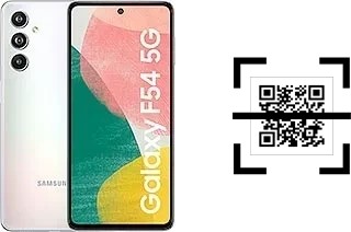 Wie lese ich QR-Codes auf einem Samsung Galaxy F54?