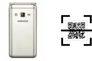 Wie lese ich QR-Codes auf einem Samsung Galaxy Folder 2?