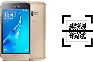 Wie lese ich QR-Codes auf einem Samsung Galaxy J1 (2016)?