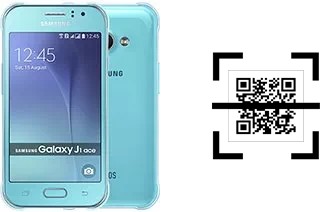 Wie lese ich QR-Codes auf einem Samsung Galaxy J1 Ace?