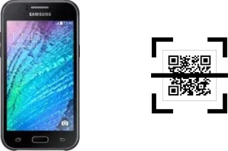 Wie lese ich QR-Codes auf einem Samsung Galaxy J1 mini?