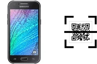 Wie lese ich QR-Codes auf einem Samsung Galaxy J1?