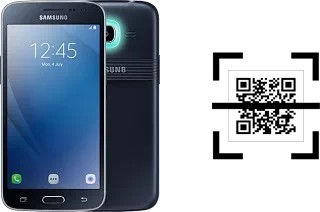 Wie lese ich QR-Codes auf einem Samsung Galaxy J2 Pro (2016)?