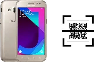 Wie lese ich QR-Codes auf einem Samsung Galaxy J2 (2017)?