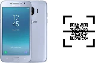 Wie lese ich QR-Codes auf einem Samsung Galaxy J2 Pro (2018)?