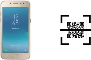 Wie lese ich QR-Codes auf einem Samsung Galaxy J2 (2018)?