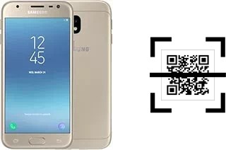 Wie lese ich QR-Codes auf einem Samsung Galaxy J3 (2017)?