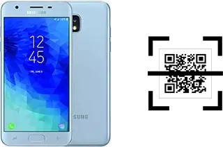 Wie lese ich QR-Codes auf einem Samsung Galaxy J3 (2018)?